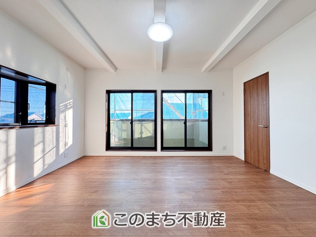 宇都宮市鶴田町再生住宅の洋室|南向きで陽当たりの良い洋室♪風通しもよく快適です☆