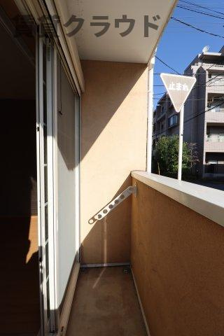 リブレア蘇我のバルコニー|広々としたバルコニーです
