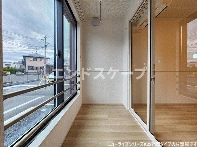 カメリア　板井　Ａのバルコニー|高崎、前橋のお部屋探しはエンドスケープまで！お客様の理想お聞かせ下さい♪