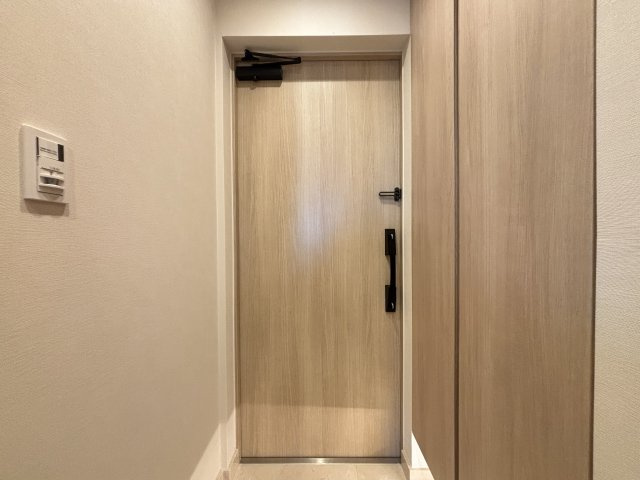 パークシティ中央湊ザタワーの玄関