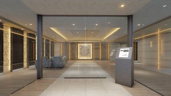 スプランディッドライズ新大阪ノースのエントランス