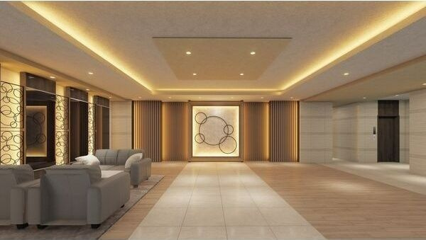 スプランディッドライズ新大阪ノースのロビー