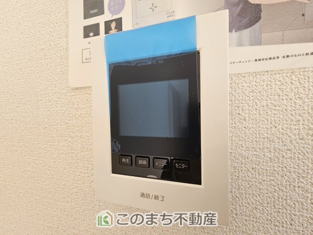 いろどりアイタウン那須塩原市西幸町の設備|モニタ付きインターホンで防犯面もしっかり安心♪