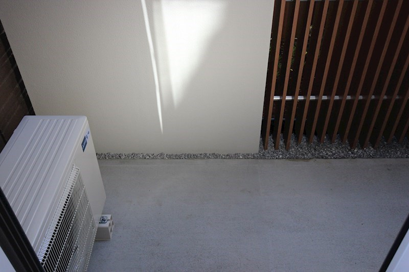 ナンバーアンフィニのバルコニー