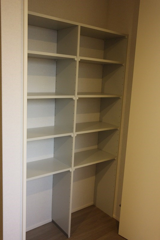 ナンバーアンフィニの収納