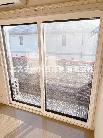 ディアス星が丘のバルコニー