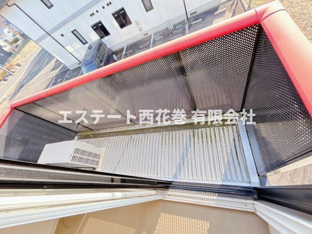 ディアス星が丘のバルコニー