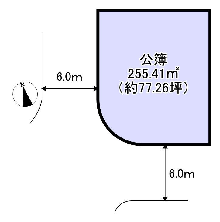 堺市南区赤坂台6丁　土地