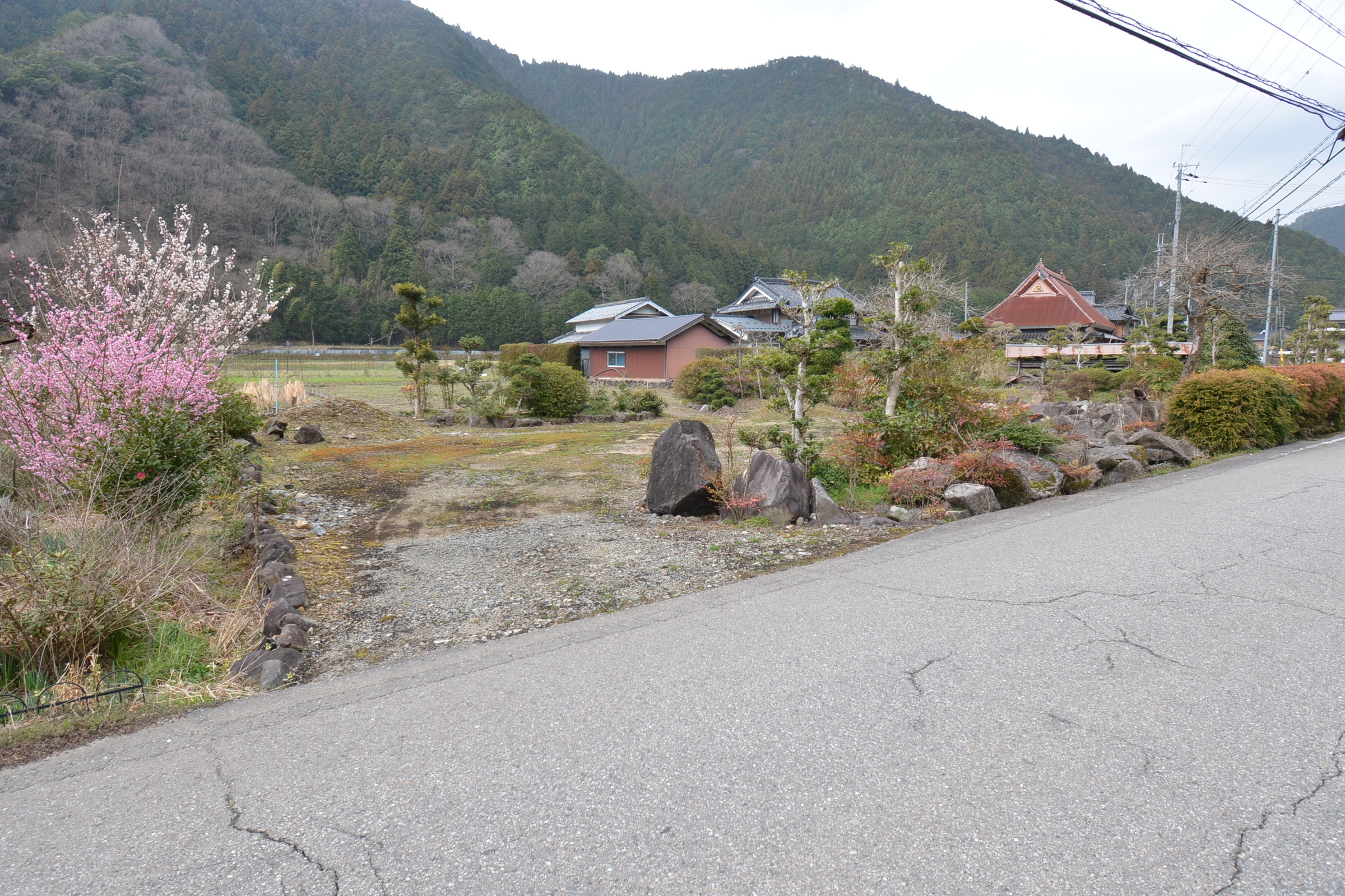 丹波市青垣町稲土の売地の外観
