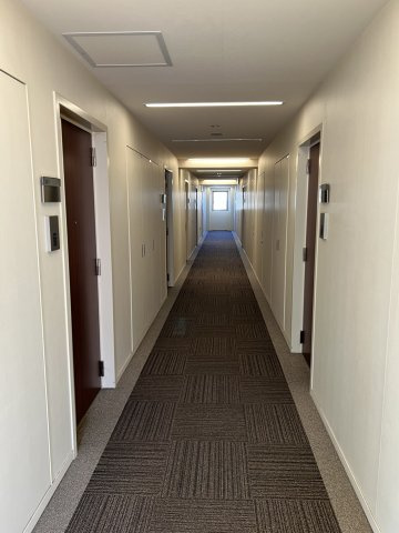 ホテルのような内廊下なので静かです！