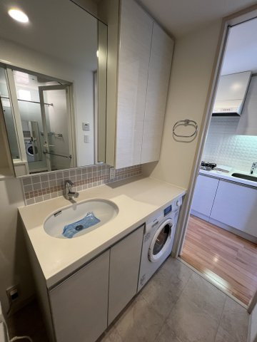 洗面台広いので使いやすいです！