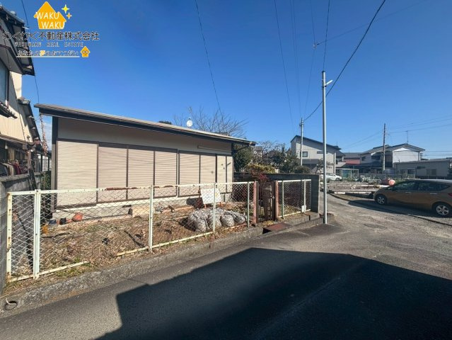 売地の前面道路含む現地写真|2025.1.初旬撮影