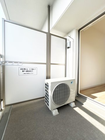 パルティール黒川本通りのバルコニー