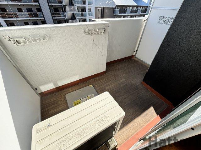 ウインズコート新大阪のバルコニー