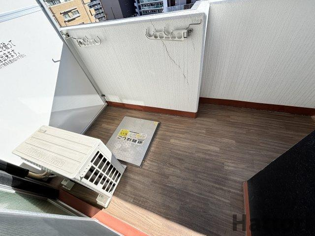 ウインズコート新大阪のバルコニー