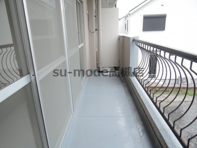 川上サニーハイツのバルコニー