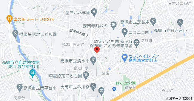 川上サニーハイツの地図
