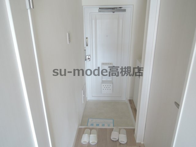 川上サニーハイツの玄関