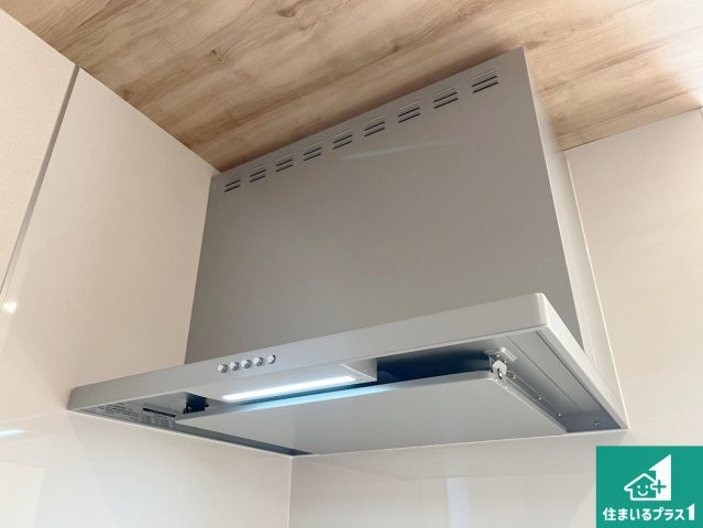 加古川市尾上町長田　新築一戸建ての設備|汚れにくいスロットフィルタでお手入れラクラク！ＬＥＤ照明付き！