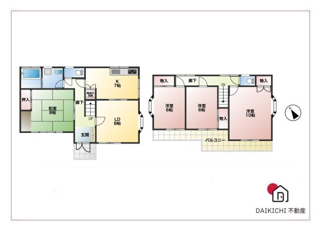 【間取り】 | 深谷市普済寺　中古戸建