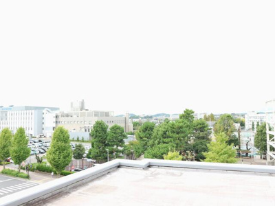  | 西側眺望，晴れた日には、富士… 