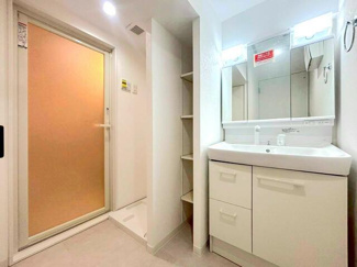  | 鏡の裏に豊富な収納量を確保し… 