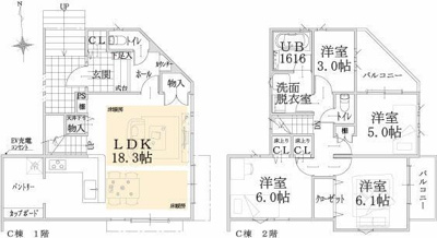  | Ｃ棟平面図 