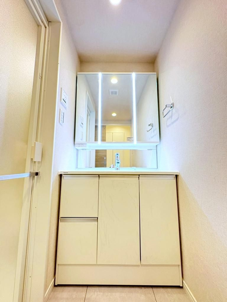 ガーデンハウスの独立洗面台|独立洗面台です