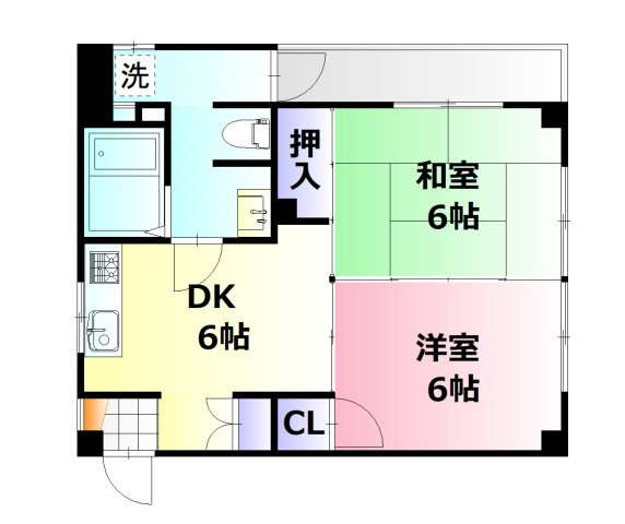 【間取り】 | 中田ビル