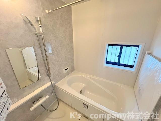 藤沢市辻堂元町2丁目　新築戸建　A号棟の浴室|清潔感のある心地の良い浴室スペース◇