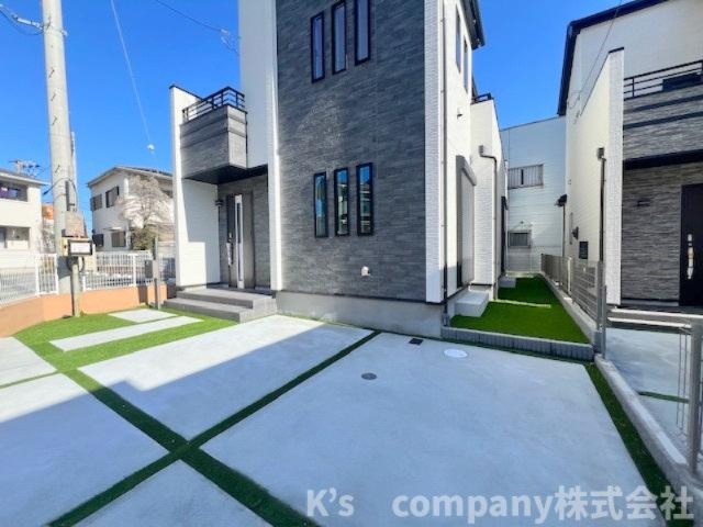 藤沢市辻堂元町2丁目　新築戸建　A号棟の駐車場|駐車スペース◇