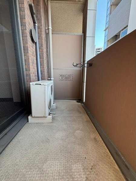 ライジングコート名古屋駅前東のバルコニー