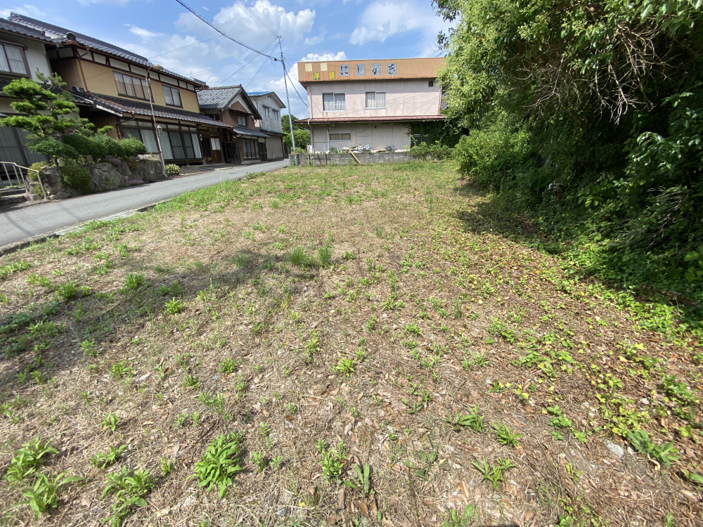 丹波市青垣町佐治の売地の外観