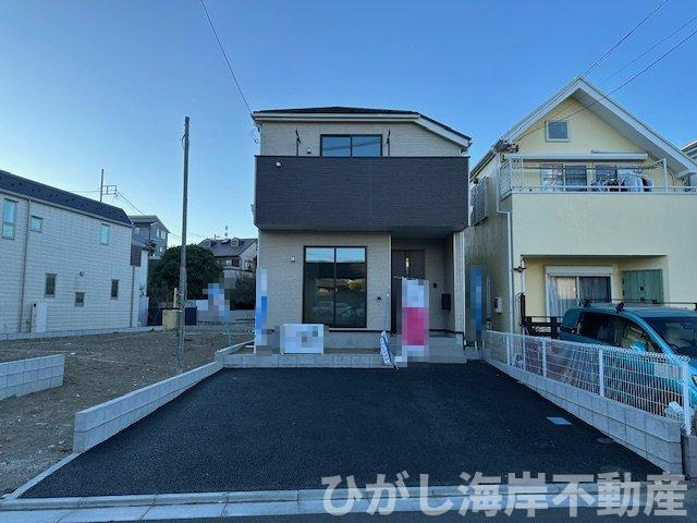 藤沢市片瀬５丁目　新築戸建　全３棟の外観|現地外観