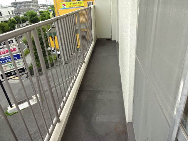 シャトー御立のバルコニー