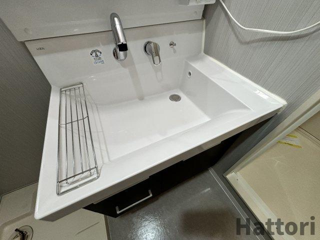 ルクレ新大阪レジデンスの洗面所