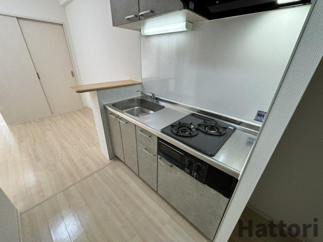 ルクレ新大阪レジデンスのキッチン