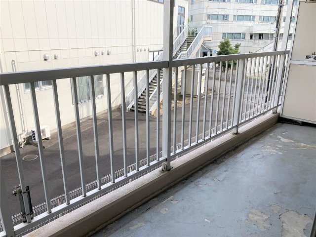 ベルハイツのバルコニー