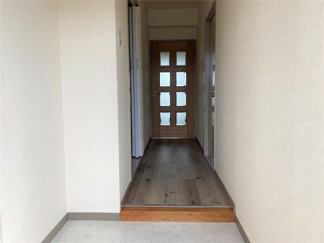 ベルハイツの玄関