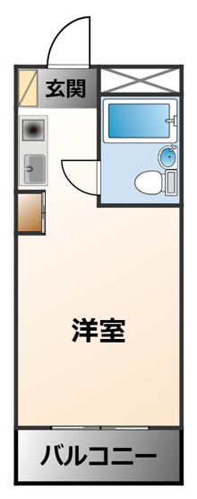 【間取り】 | ハイツシャローム（ハイツシャローム）