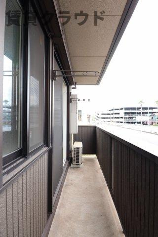 M.A.D　IIのバルコニー|明日を自由に『Asfree』賃貸クラウド千葉蘇我店です！