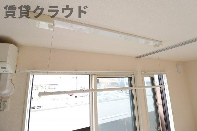 M.A.D　IIの内装|室内物干