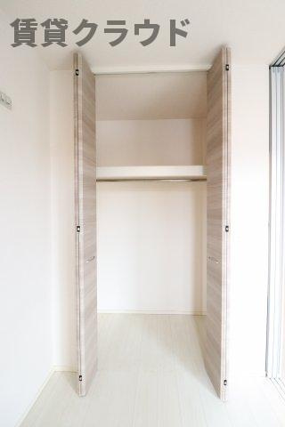 M.A.D　IIの収納|ロングコートもかけられるクローゼットです！