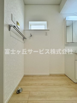 【ランドリースペース】 | 静岡市清水区押切 7期 新築一戸建て | 洗濯機置き場です