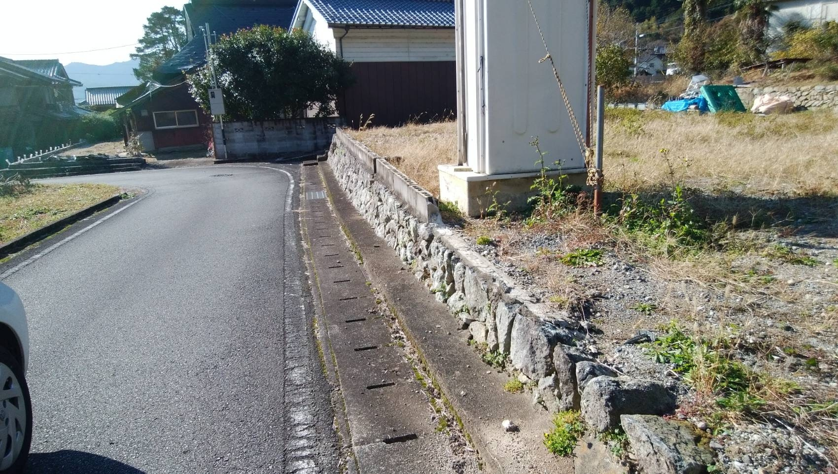 丹波市氷上町小野の売地の外観