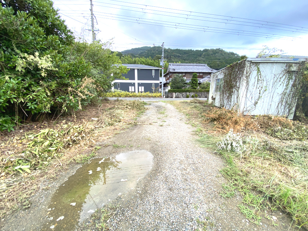 丹波市氷上町石生の売地の外観