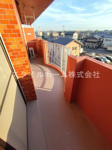 ビラ高千穂のバルコニー