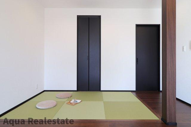 多肥上町　未入居モデルハウスの和室|柔らかい畳が心地よい和室