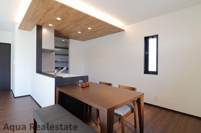 多肥上町　未入居モデルハウスのキッチン|きれいなキッチンです