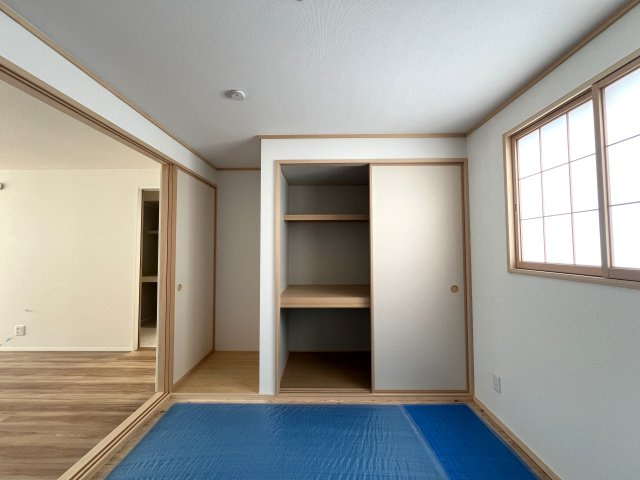 永田山王台の王に俺はなる！！【永田山王台 新築戸建】の収納|大きなスペースがあり、収納には困りません